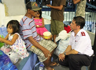 The Salvation Army is assisting families after a typhoon devastated The Philippines
