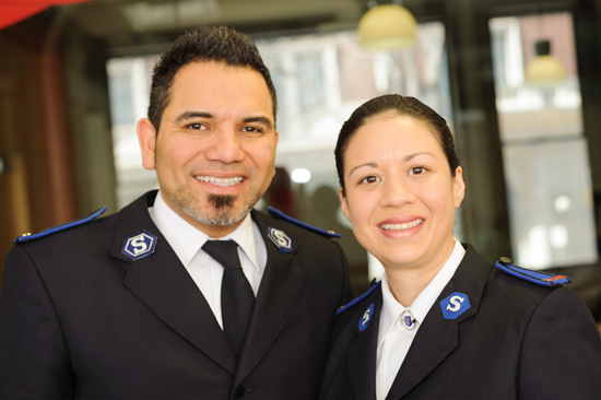 The Salvation Army - Salvationist.ca - Cadet Juan Chirinos and Cadet Indira Albert