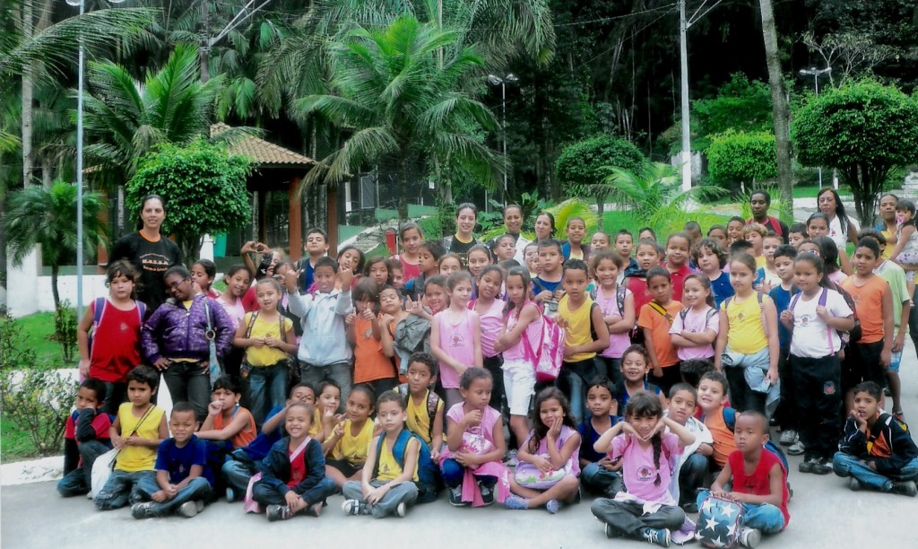 Children in Brazil enjoy a cultural activity - Outing to an ecological park