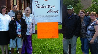The Salvation Army in Meadow Lake, Sask., also supports the project