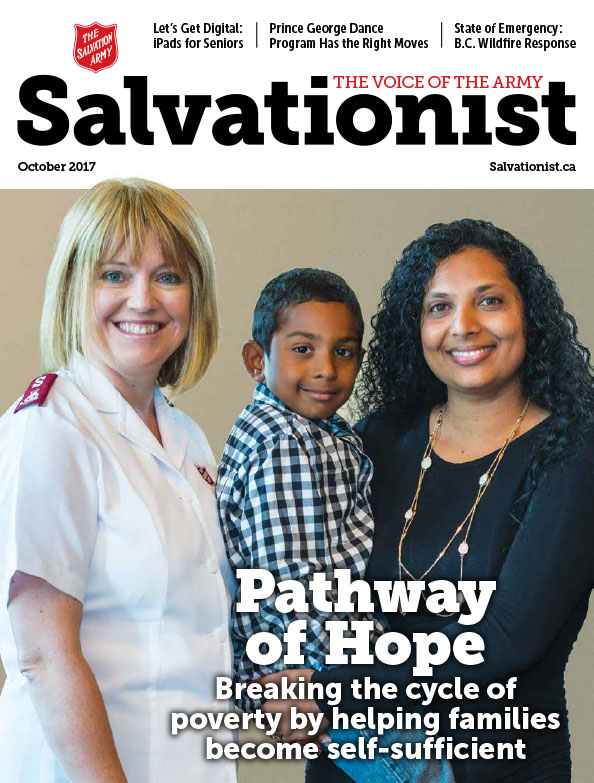 Salvationist Magazine September 2017 issue cover
