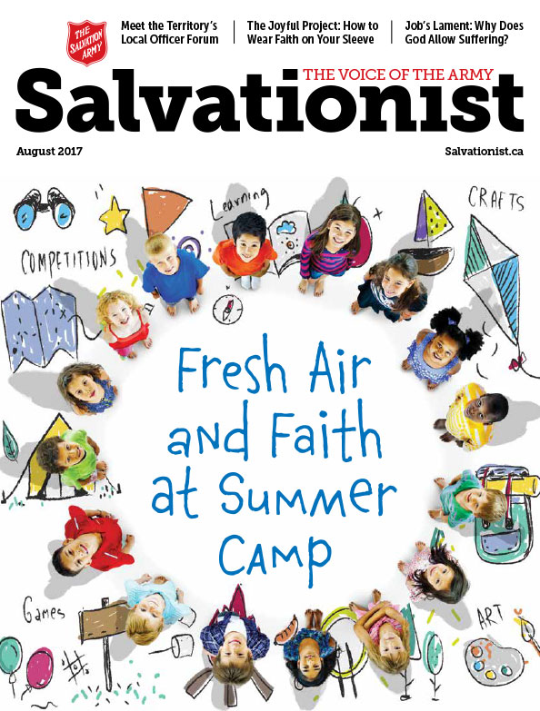 Salvationist Magazine August 2017 issue cover