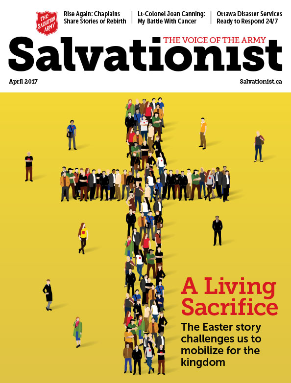 Salvationist Magazine April 2017 issue cover