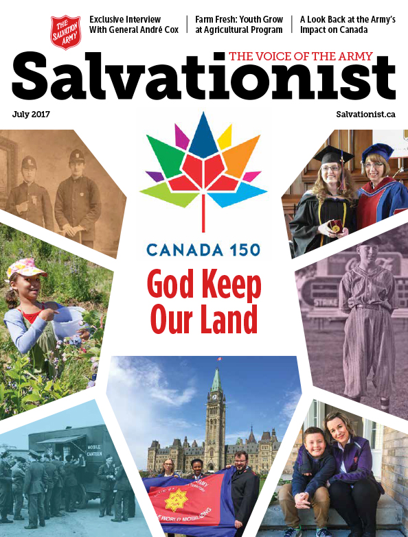 Salvationist Magazine July 2017 issue cover