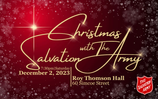 Christmas With the Salvation Army 2023
