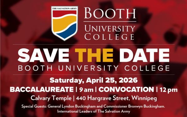 Booth University Save the Date Jan 2026