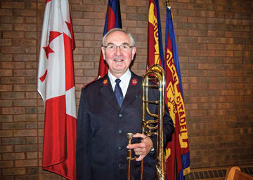 Dr. Eric Shepherd is a surgeon and Salvation Army bandsman