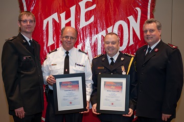 The Salvation Army honours first responders in London, Ont.