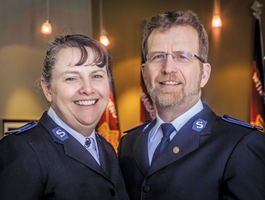 Cadets Anne and Randy Holden