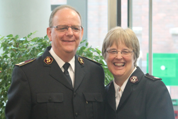 General André Cox and Commissioner Silvia Cox
