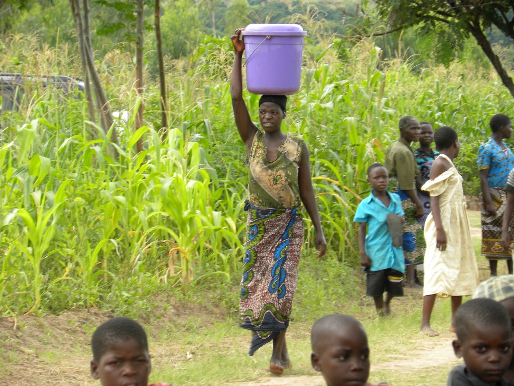 The Salvation Army- World Missions- Women carrying water