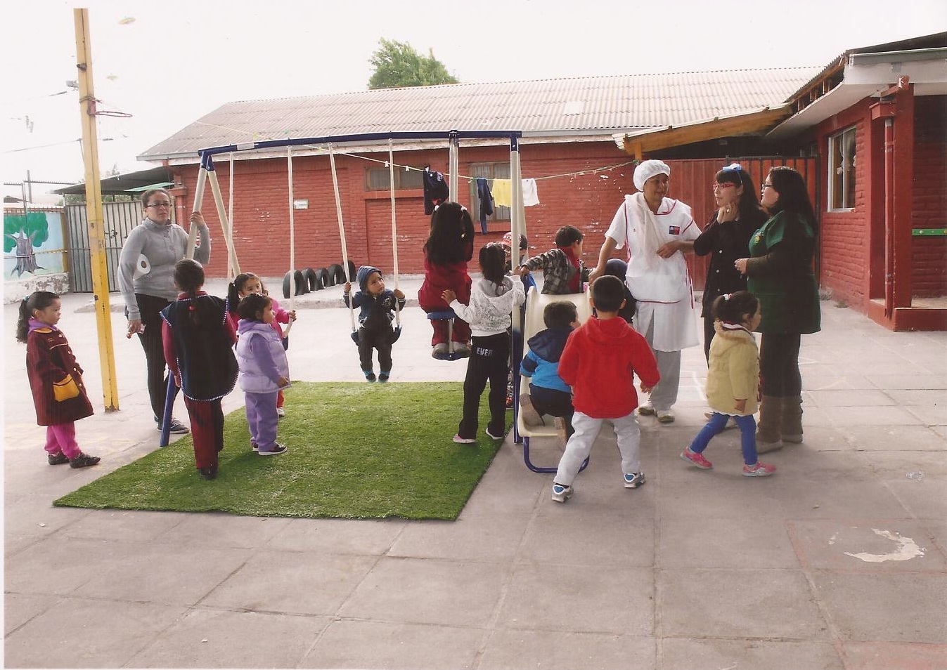 The Salvation Army- World Missions-Plastic grass and playground