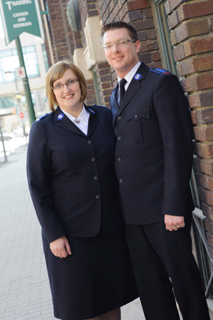 The Salvation Army - Salvationist.ca - Cadets Laurie and Devin Reid