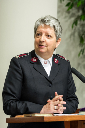 Lt-Colonel Sandra Rice shares lessons in leadership