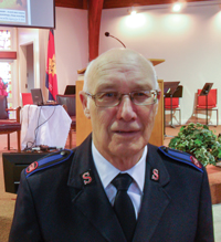 Fred Courtney served as the corps sergeant-major of Glace Bay Corps for 33 years