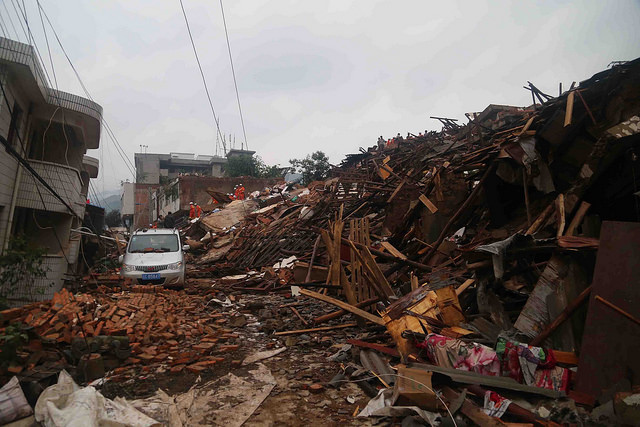A 6.1-magnitude earthquake caused widespread devastation in Yunnan Province, China