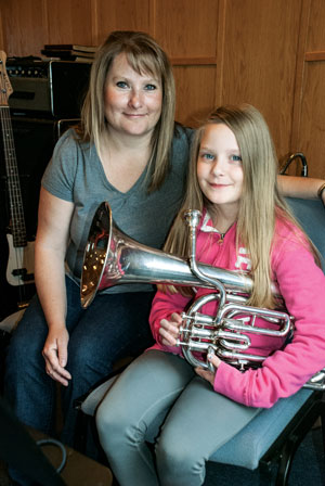 New to Peterview, Kimberley Burt and her mother, Cindi, have found a community at the corps