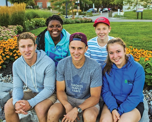 The Hammond children: Lucas, Marlie, Matthew, James and Monica