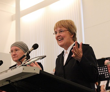 Commissioner Silvia Cox speaks about the international vision of The Salvation Army 