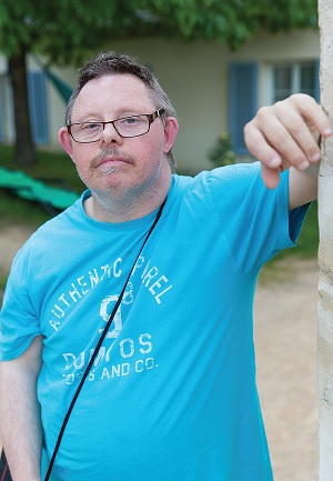 Olivier, who has Down syndrome, is an avid photographer and a resident of L'Arche