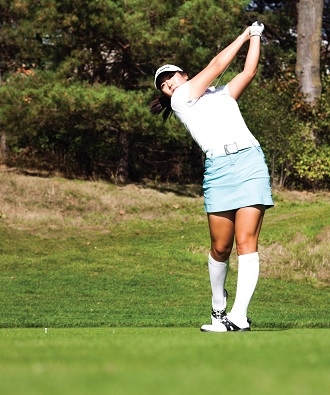 With solid mechanics and a wonderful golf swing, Rebecca's game has gone from strength to strength (Photo: Golf Canada/Anil Hanasoge)