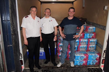 The Salvation Army's community response units in Alberta are stocked with provisions and ready to serve.