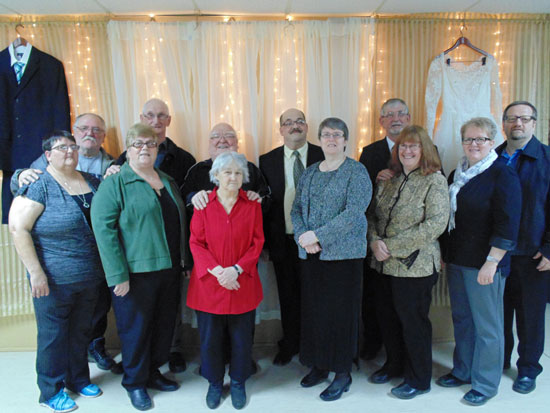 The Lethbridge Corps recently held a Couples Fellowship dinner where they celebrated together 605 years of marriage