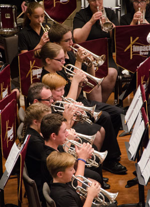 iGNiTE! Brass performs during Brass Fusion concert (Photo: Robert Richardson)