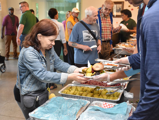 Serving Thanksgiving dinner is a 19-year tradition for Harbour Light and the Argos