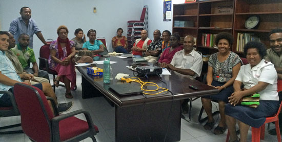 The staff of the Koki and Ela Beach clinics