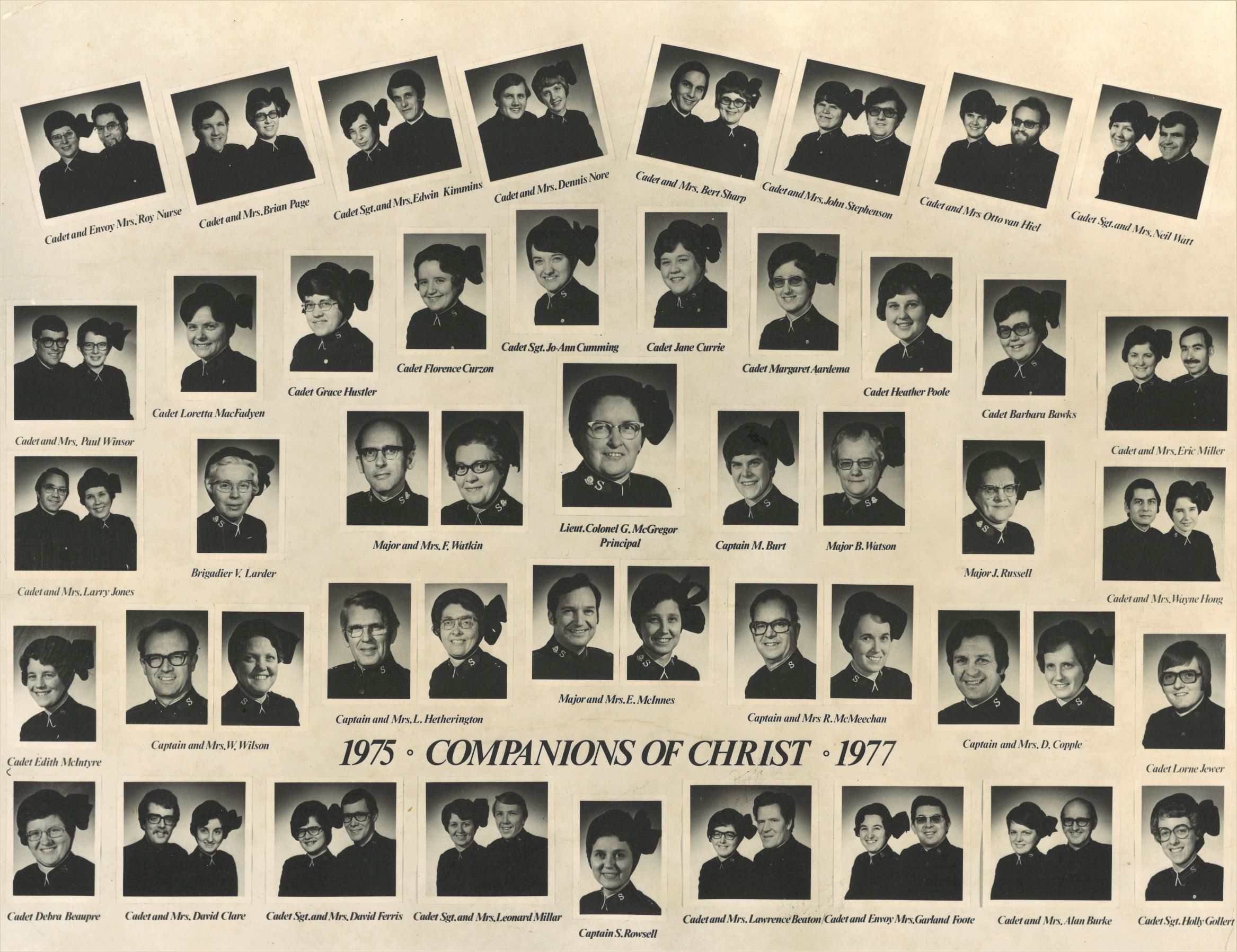 Companions of Christ Sessional Picture