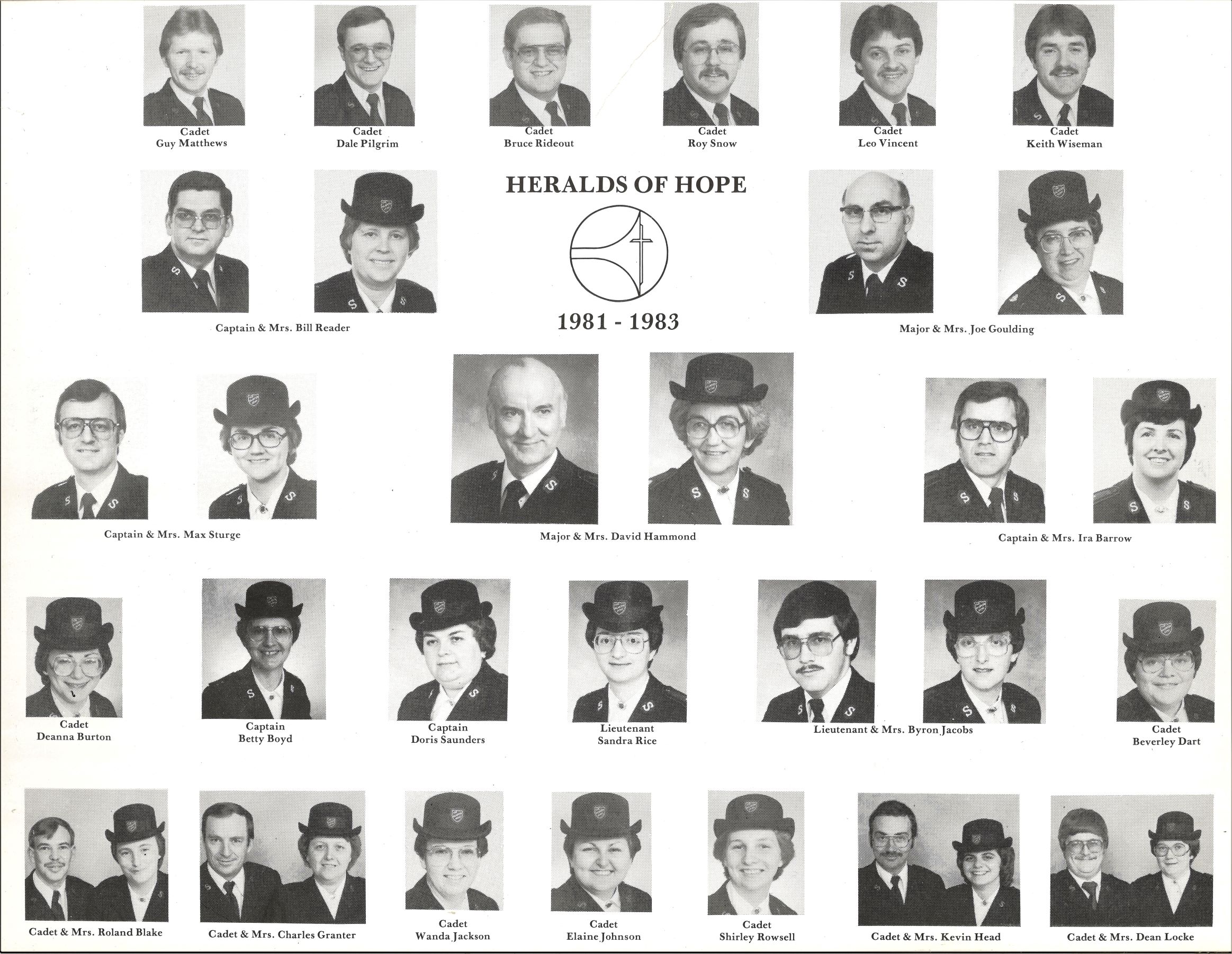 Heralds of Hope Sessional Picture