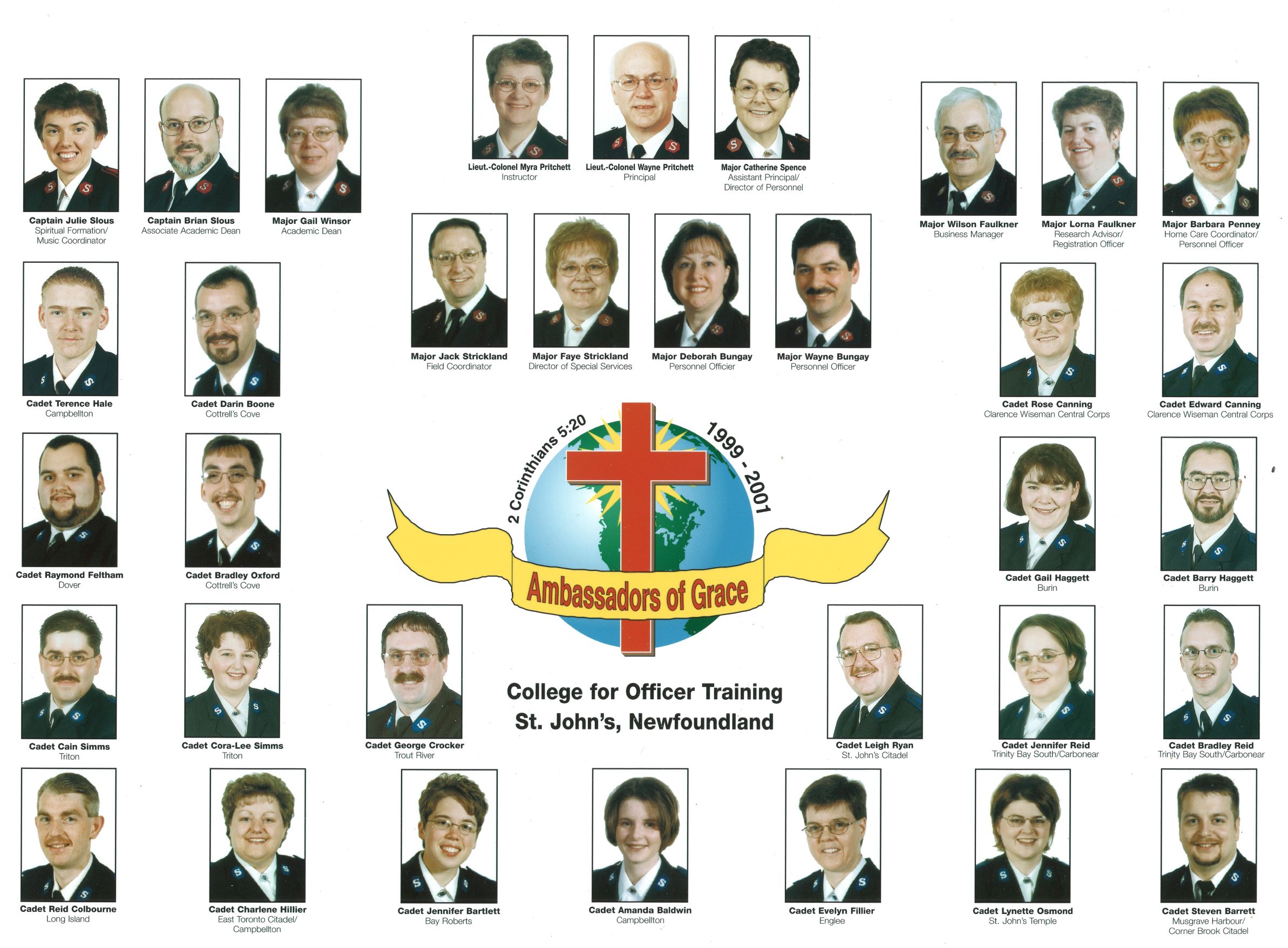 Ambassadors of Grace Sessional Picture