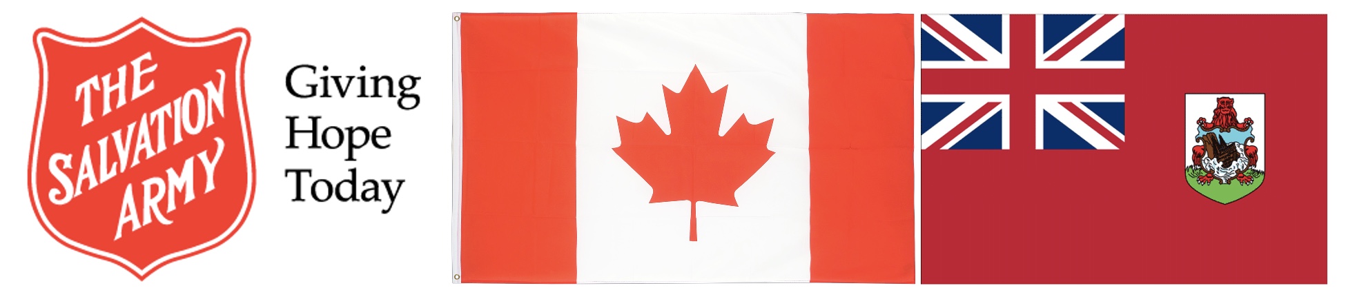 Salvation Army - Canada - Bermuda Flags