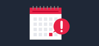 Icon of a calendar