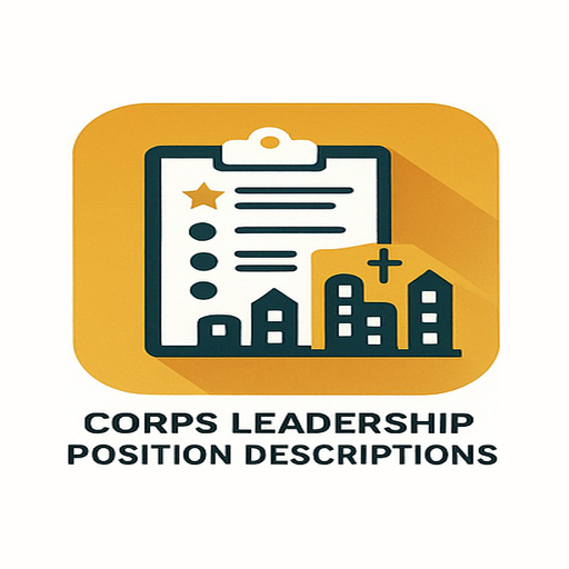 Corps Leadership Position Descriptions