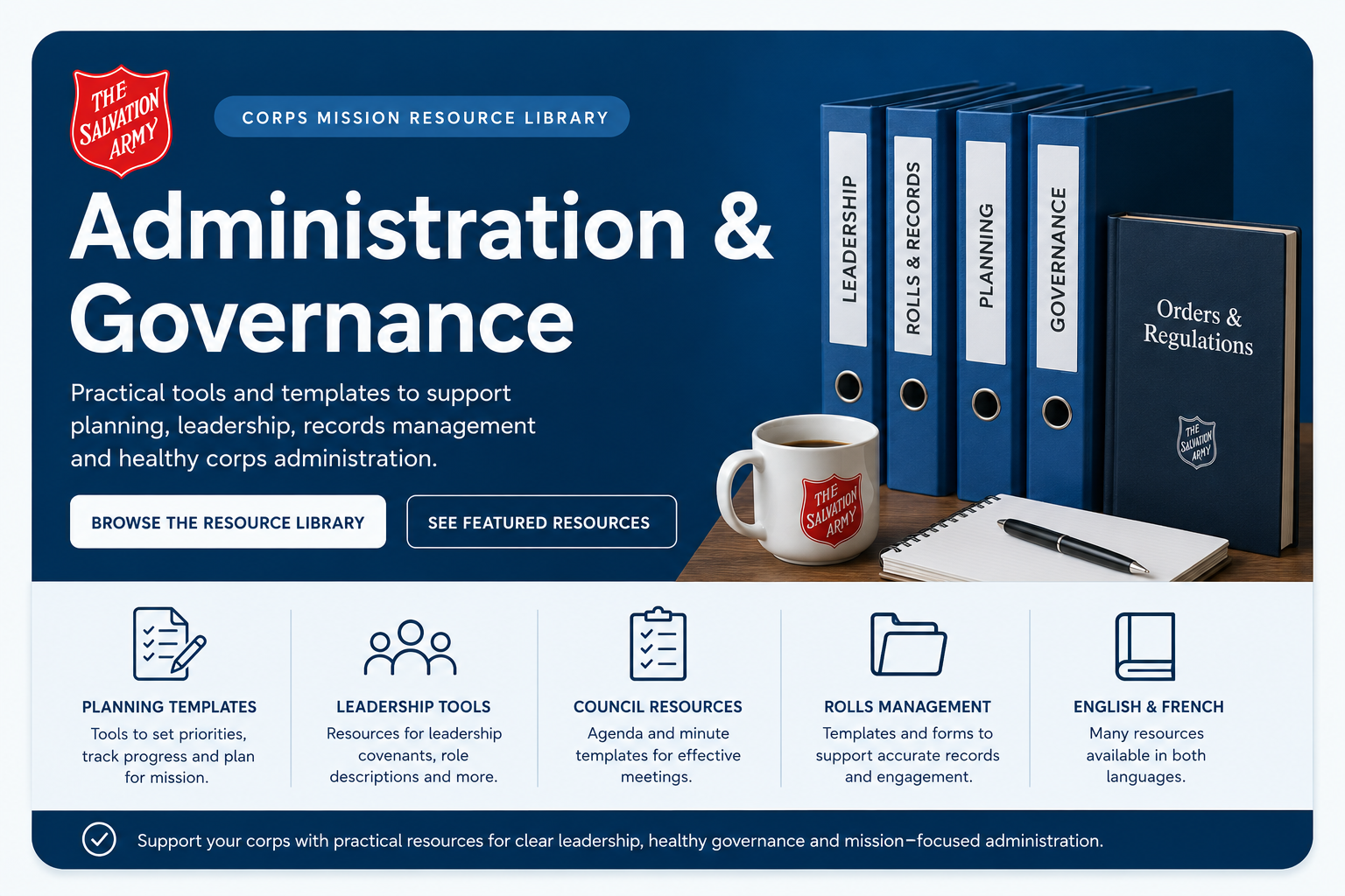 Administration and Governance Resources
