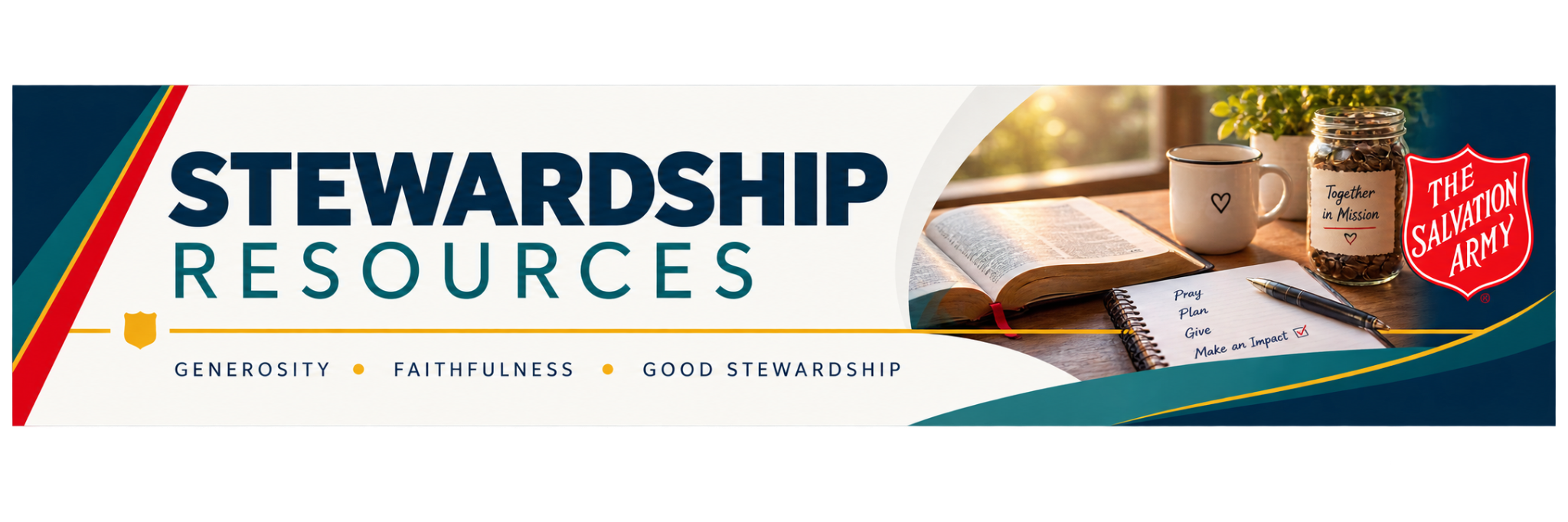 Stewardship and Generosity Resources banner