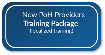 New POH Provider Training Package