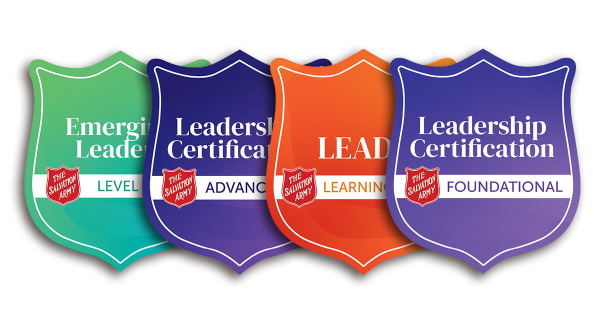 Leadership certification digital badges