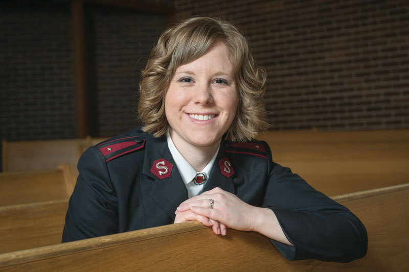 "Although I never lost my faith in God, I had many times of questioning,” says Lt Bethany Dueck