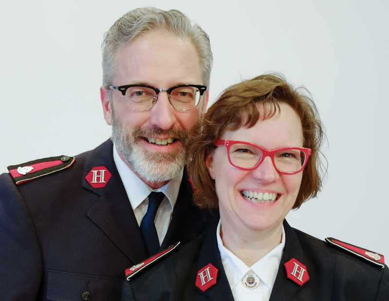 Lt-Cols David and Marsha-Jean Bowles returned to Canada in January 2017