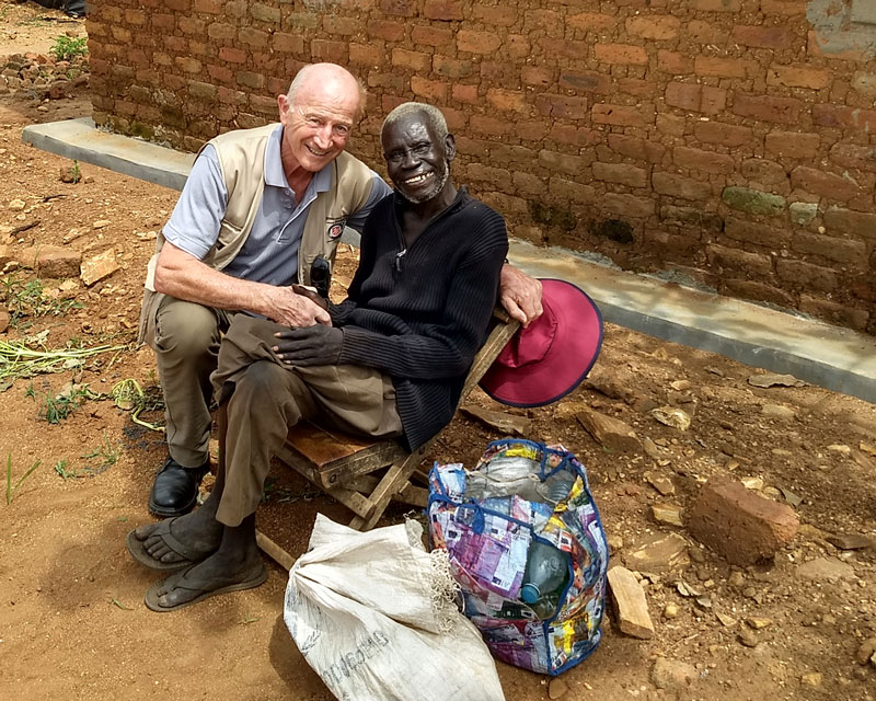 Salvation Army personnel assist refugees in Uganda