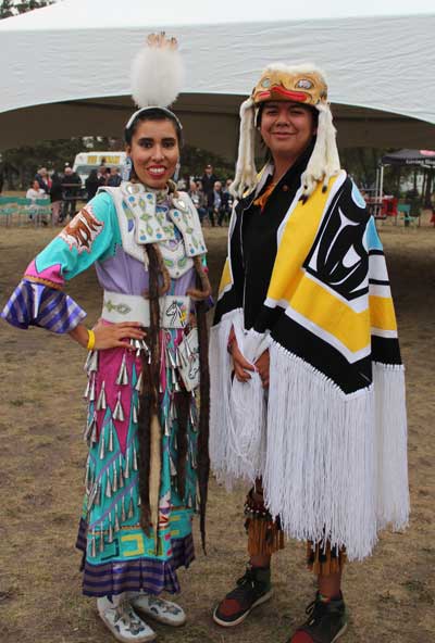 Photo of head dancers