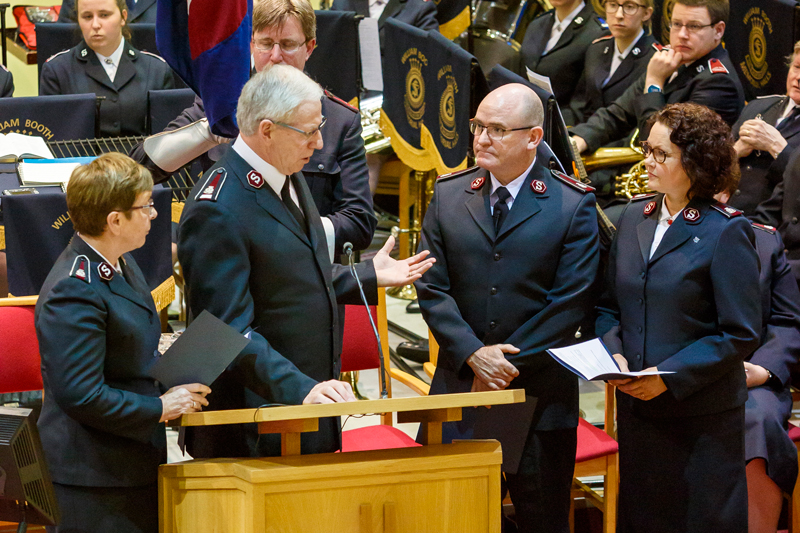 Chief of the Staff Installs Territorial Leaders for United Kingdom, Ireland