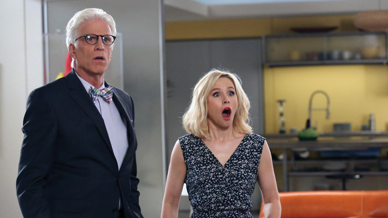 Eleanor and Michael in The Good Place