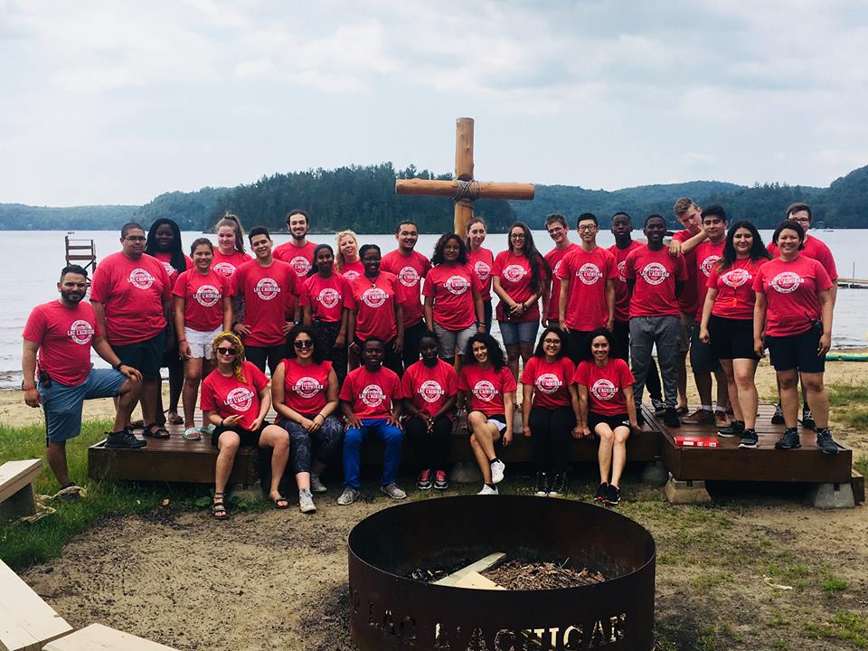 Camp lac l’Achigan's team for summer 2018
