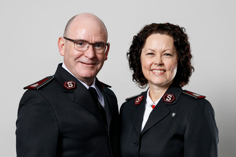 Commissioners Lyndon and Bronwyn Buckingham