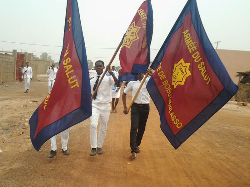 A march of witness in Burkino Faso