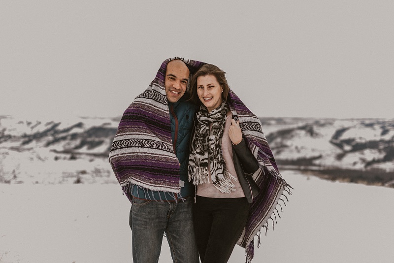 Saulo Neves de Oliveira and his wife, Mara (Photo: Genessa Panainte)